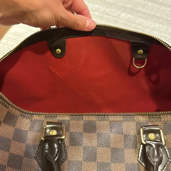 Louis Vuitton speedy 35 damier ebene - Picture 10 of 11
